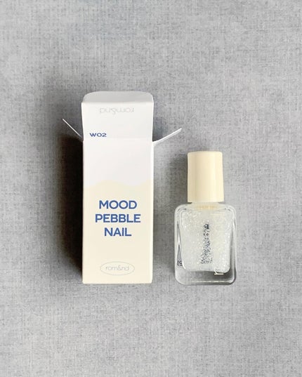 ムードペブルネイル/rom&nd/マニキュアを使ったクチコミ(2枚目)