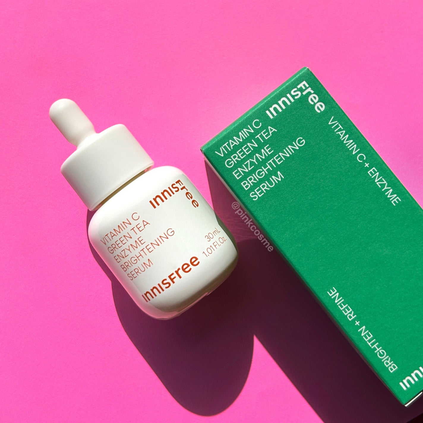 ビタC グリーンティーエンザイム ブライト セラム/innisfree/美容液を使ったクチコミ(5枚目)