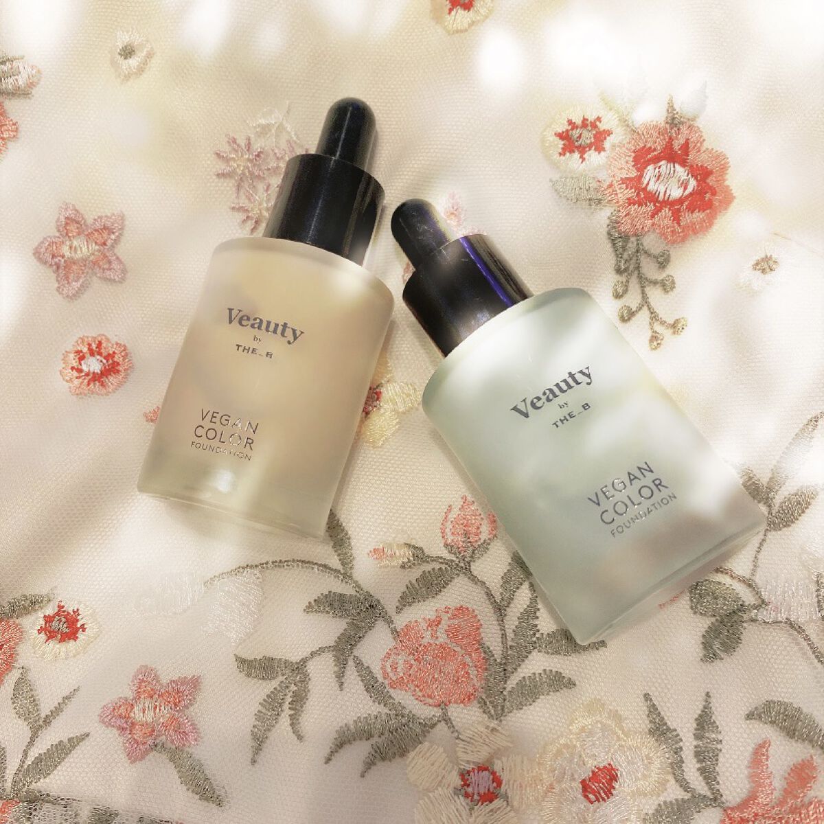 ヴィーガン カラーファンデーション オレンジ/Veauty by THE_B/リキッドファンデーションを使ったクチコミ（1枚目）