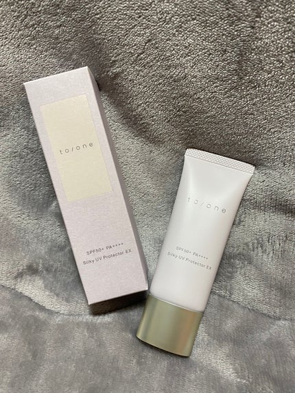 トーン シルキー UV プロテクター/to/one/日焼け止めクリームを使ったクチコミ(1枚目)