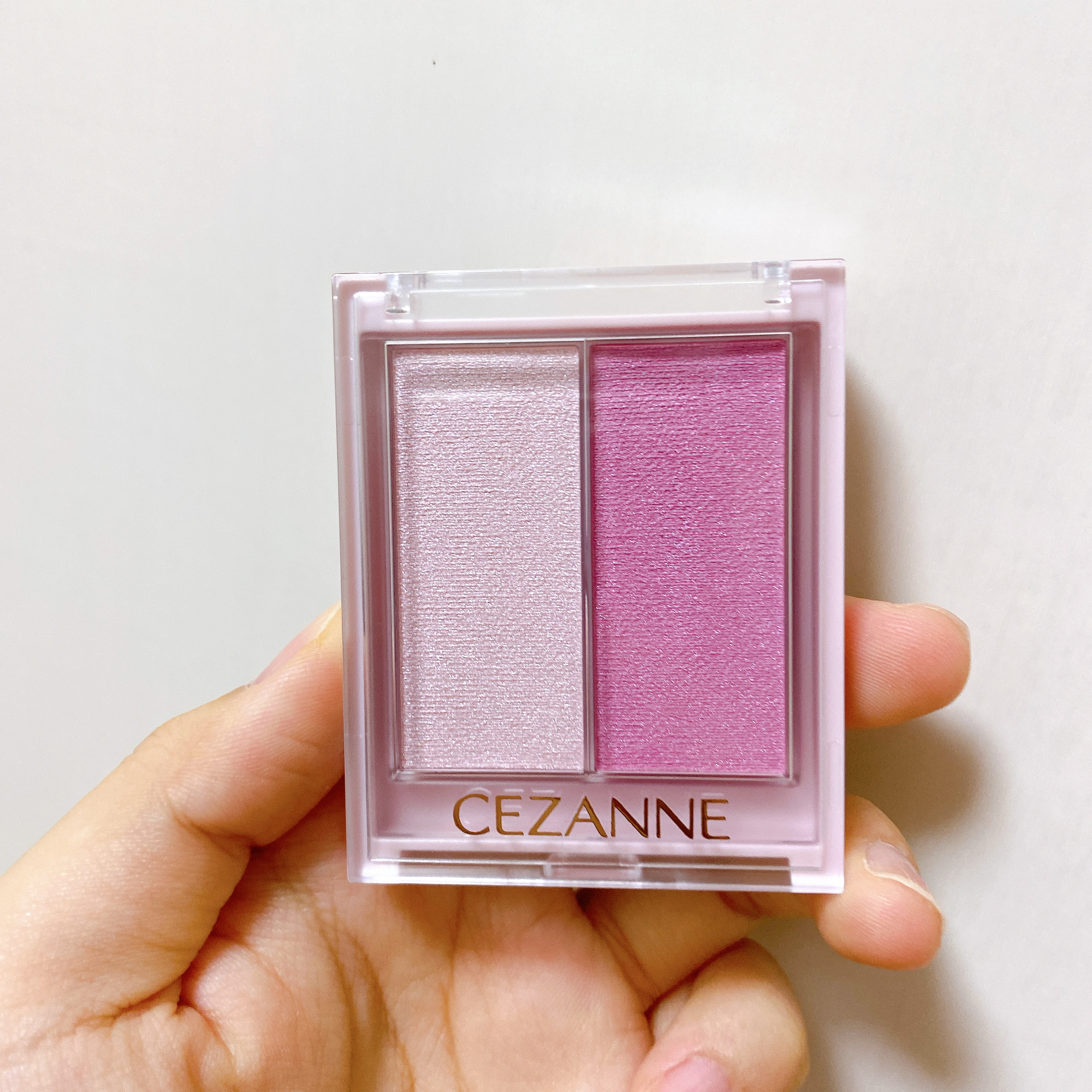 フェイスグロウカラー/CEZANNE/クリームハイライトを使ったクチコミ（2枚目）