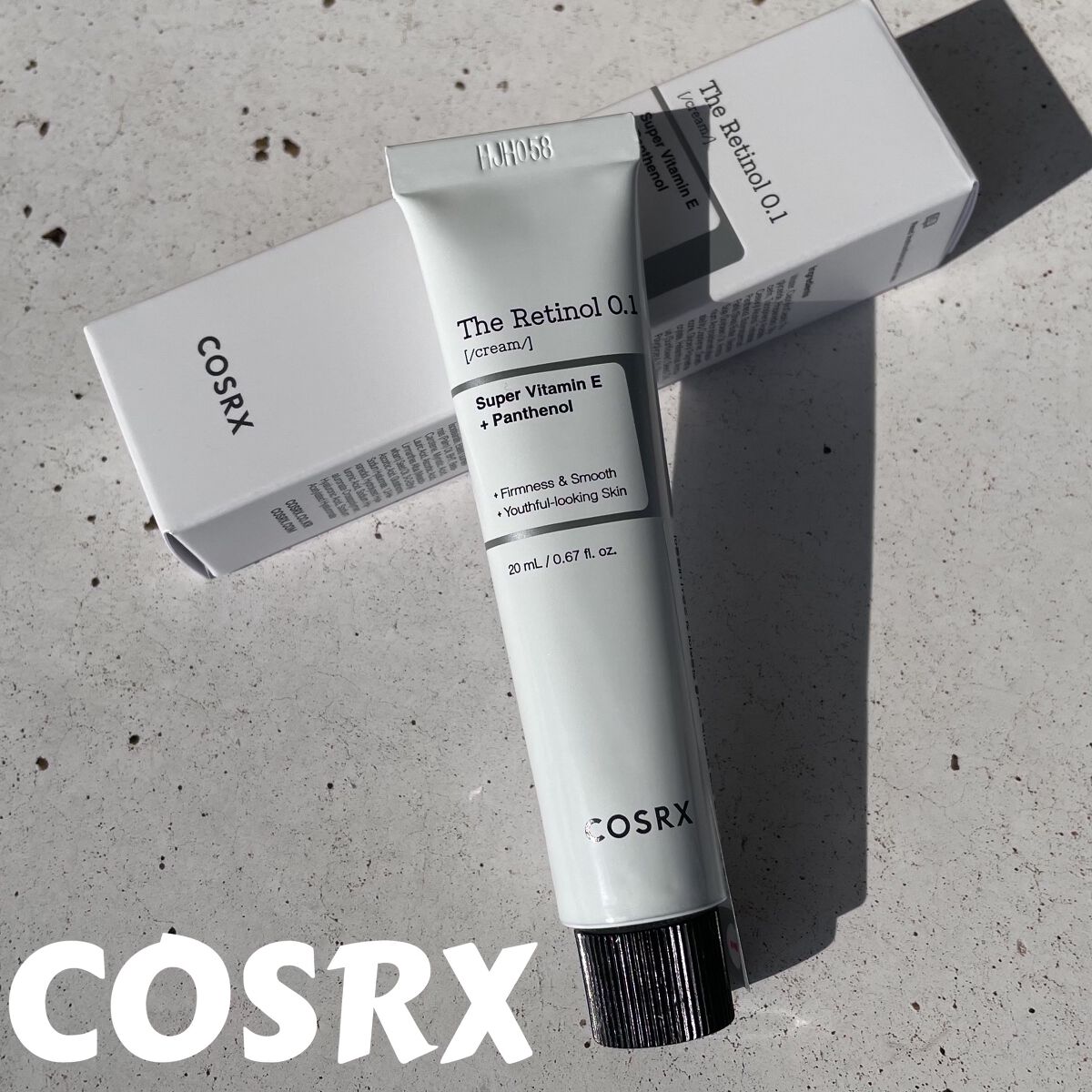 RXザ・レチノール0.1クリーム/COSRX/フェイスクリームを使ったクチコミ（1枚目）