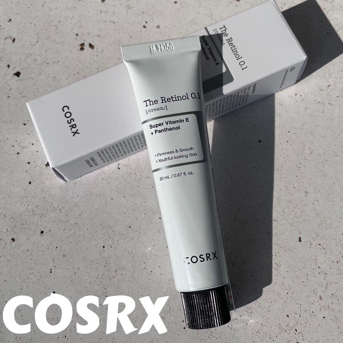 RXザ・レチノール0.1クリーム/COSRX/フェイスクリームを使ったクチコミ(1枚目)