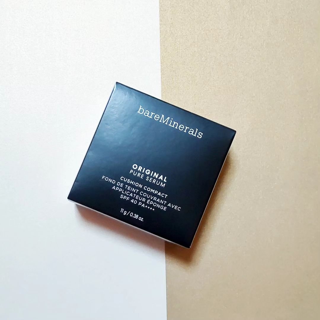 オリジナル ピュア セラム カバーアップ クッション/bareMinerals/クッションファンデーションを使ったクチコミ（2枚目）