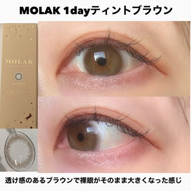 MOLAK 1day/MOLAK/ワンデー（１DAY）カラコンを使ったクチコミ（5枚目）