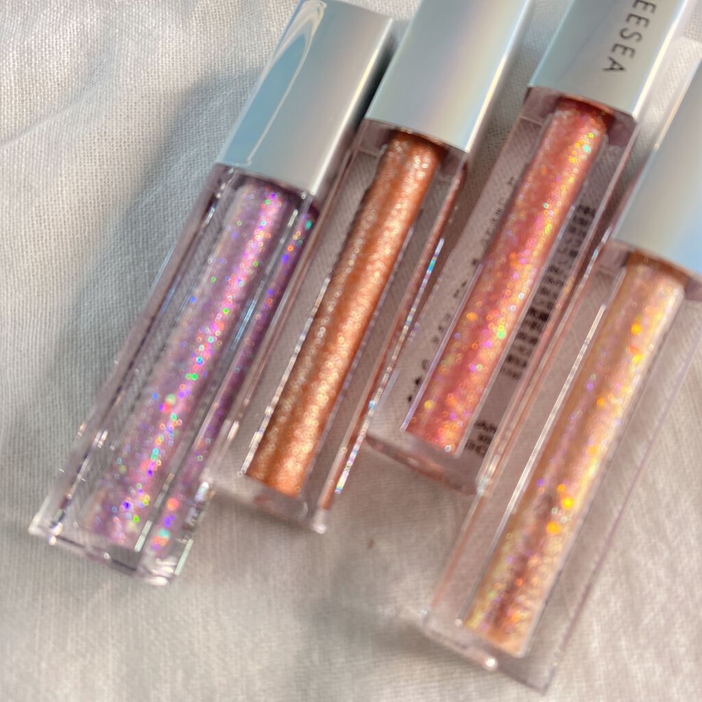 ダイヤモンドシリーズ 星空リキッドアイシャドウ/ZEESEA/リキッドアイシャドウを使ったクチコミ(4枚目)