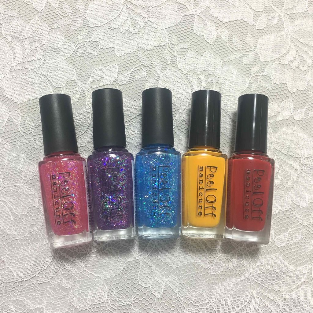 ピールオフマニキュア/キャンドゥ/マニキュアを使ったクチコミ(2枚目)