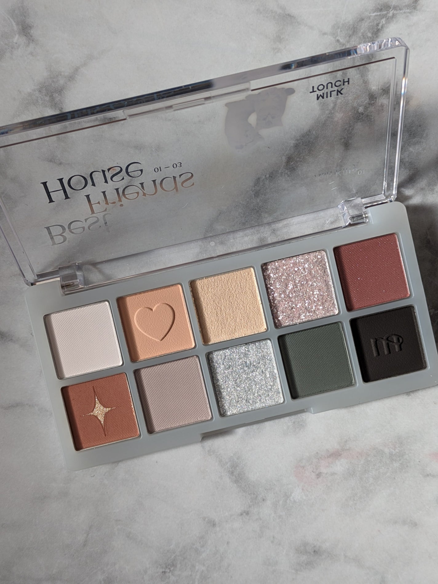 ビーマイベストフレンズハウスパレット/Milk Touch/アイシャドウパレットを使ったクチコミ(3枚目)