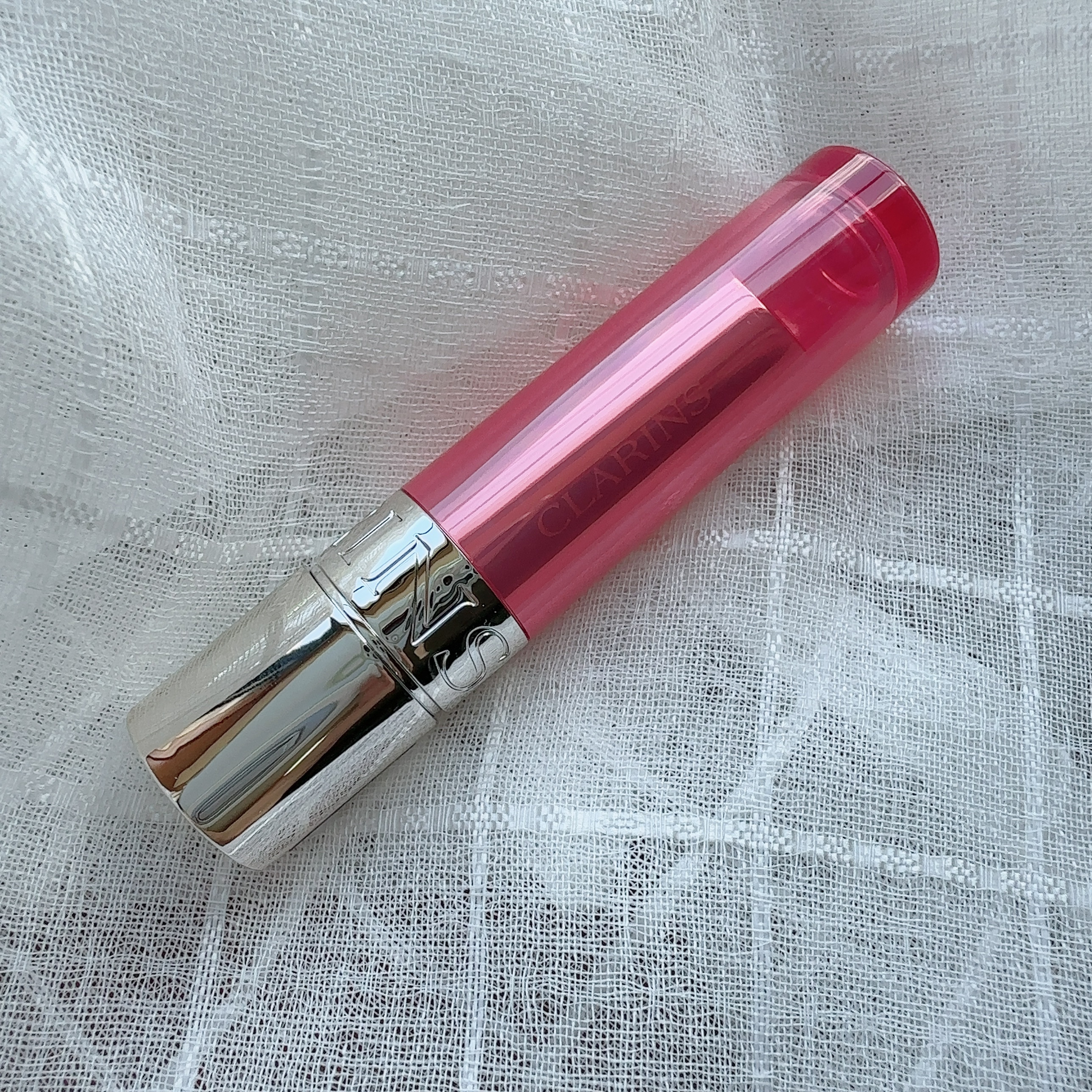 リップ オイル バーム 02. ピタヤ/CLARINS/リップバームを使ったクチコミ（1枚目）