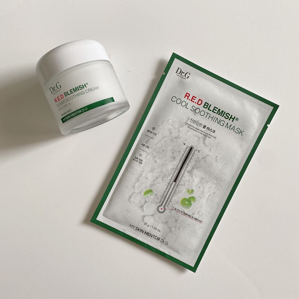 レッドB・Cスムージングクリーム/Dr.G/フェイスクリームを使ったクチコミ（3枚目）