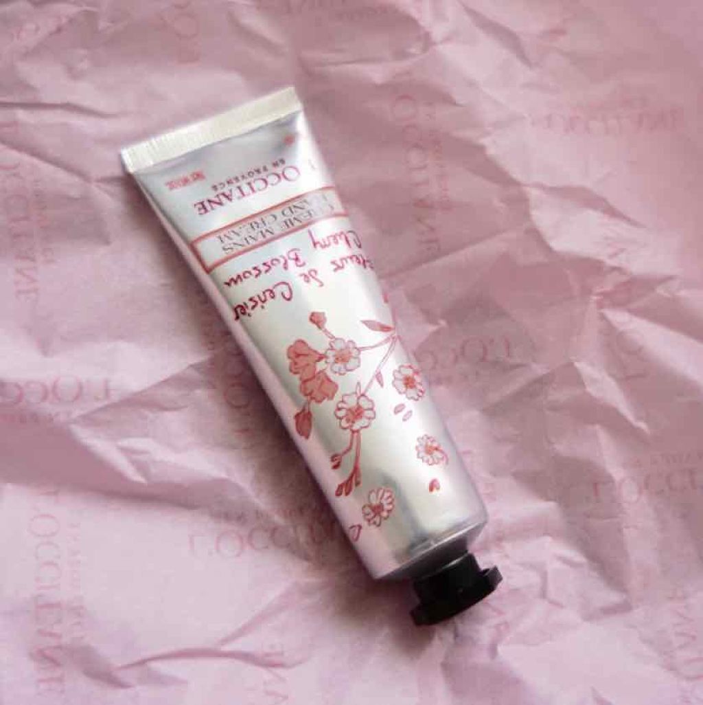 チェリーブロッサム ソフトハンドクリーム/L'OCCITANE/ハンドクリームを使ったクチコミ（1枚目）