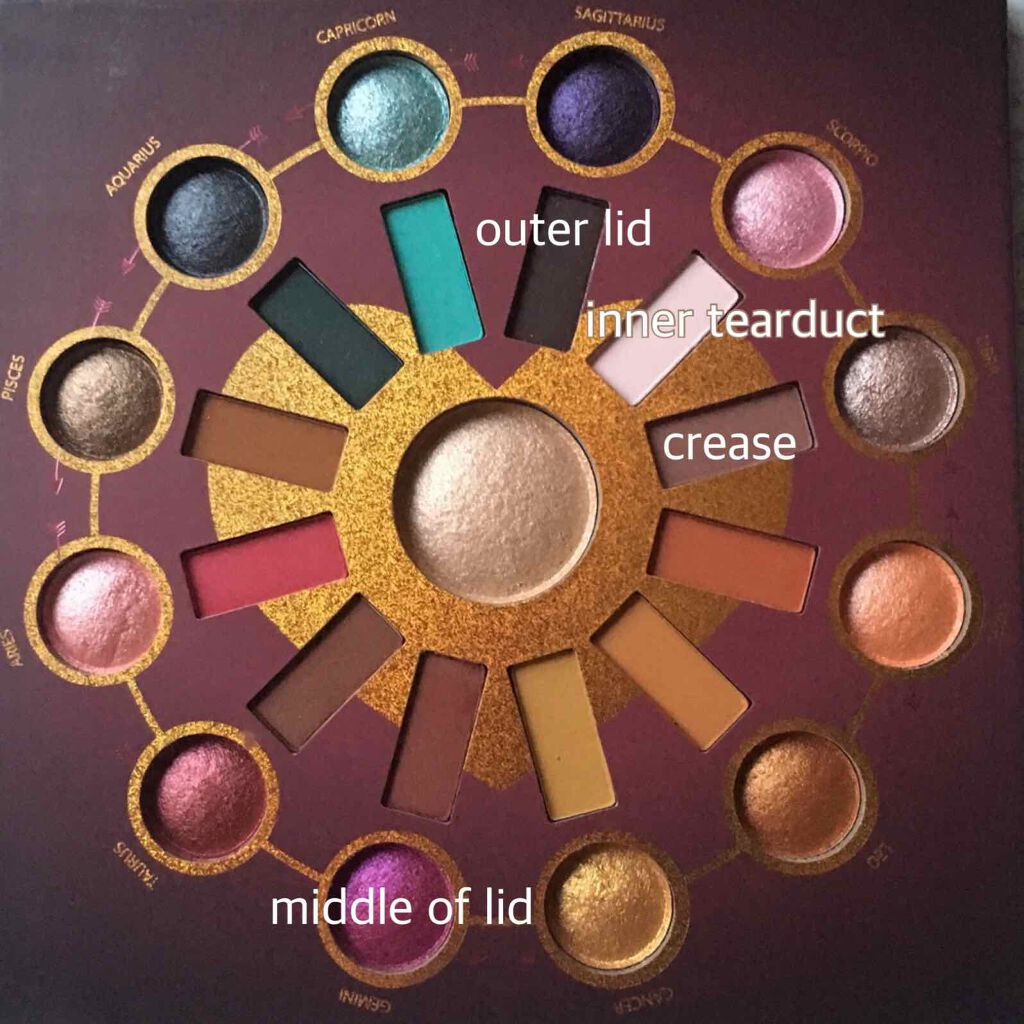 zodiac/bh cosmetics/アイシャドウパレットを使ったクチコミ(3枚目)