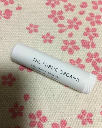 オーガニック認証 精油リップスティック スーパーポジティブ ライズ/THE PUBLIC ORGANIC/リップクリームを使ったクチコミ(2枚目)