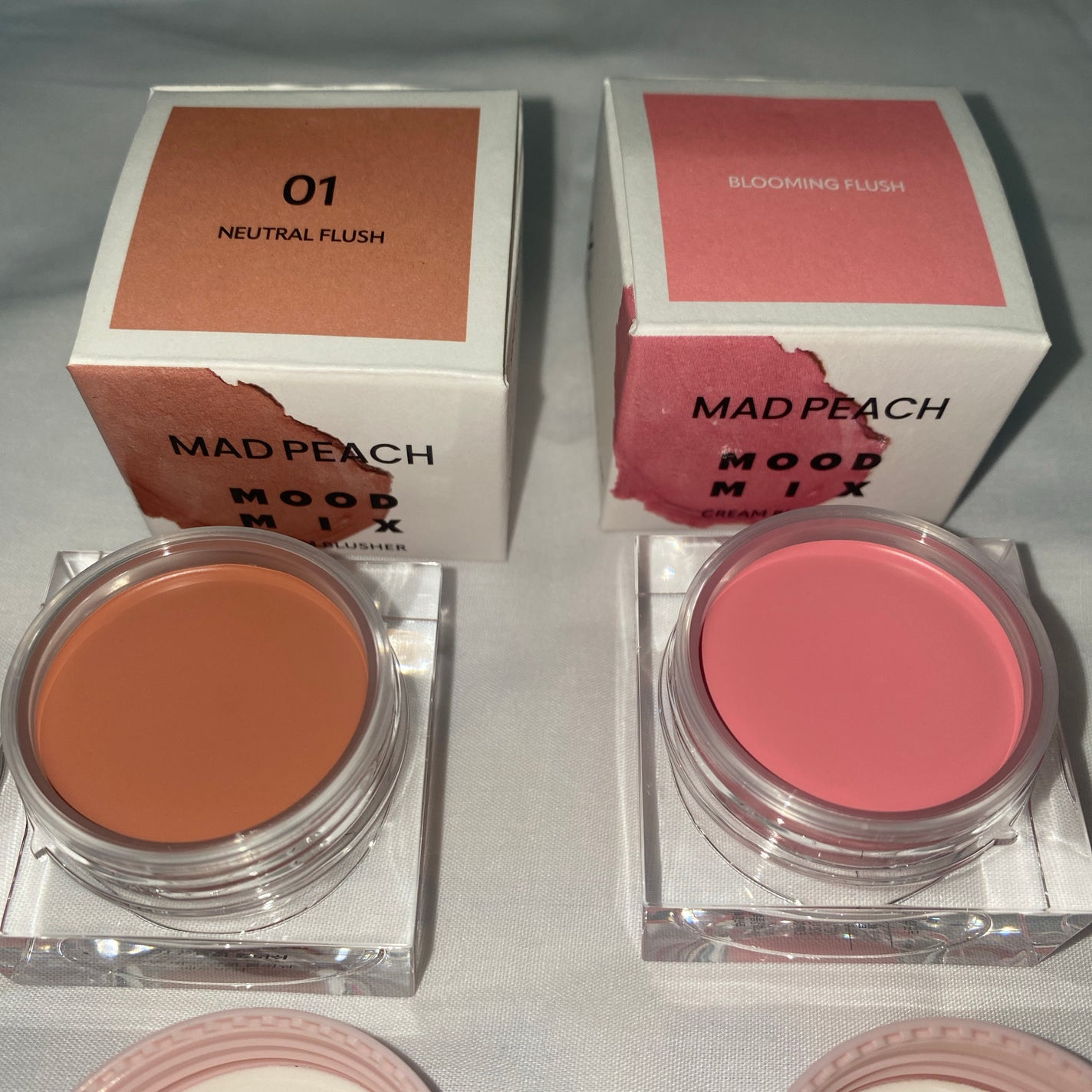 ムードミックスクリームブラッシャー/MAD PEACH/ジェル・クリームチークを使ったクチコミ(2枚目)