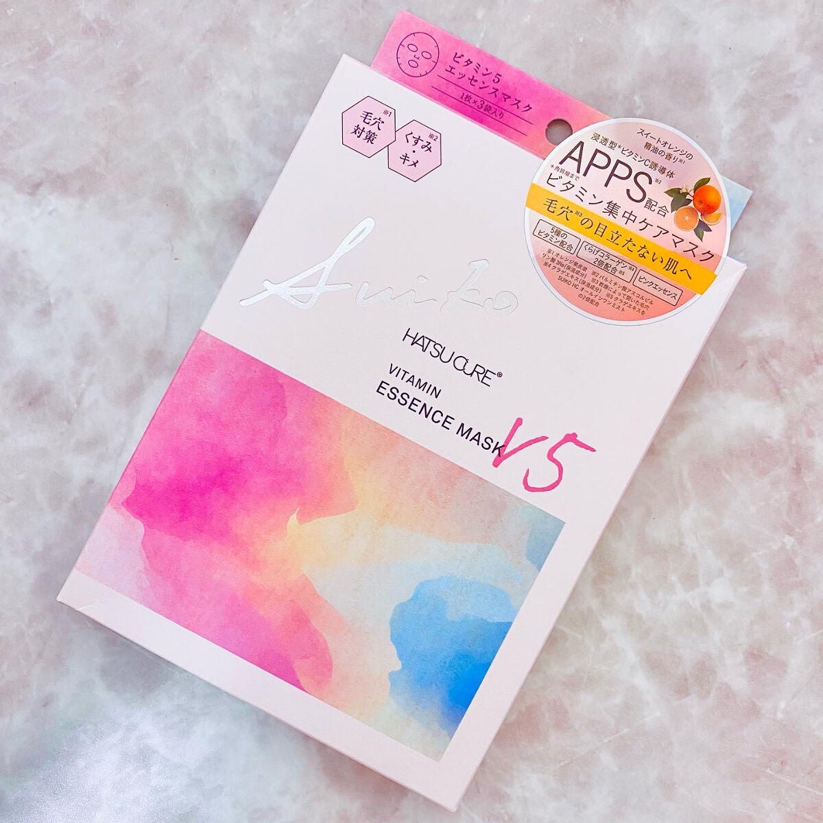 SUIKO HC ビタミン5エッセンスマスク/SUIKO HATSUCURE/シートマスク・パックを使ったクチコミ(1枚目)