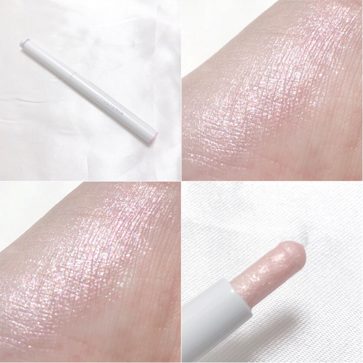 プリティー イージーグリッタースティック/unleashia/グリッターを使ったクチコミ（2枚目）