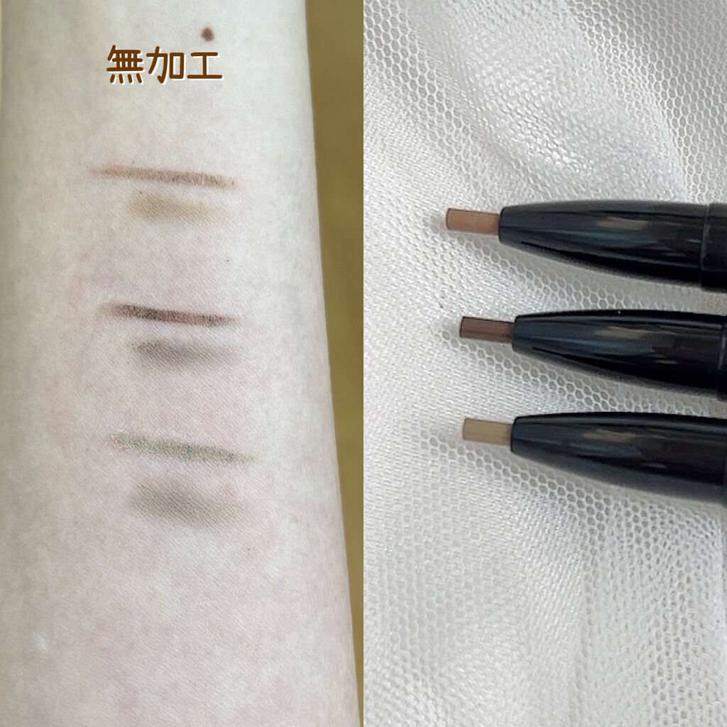  ロングステイ アイブロウパウダー＆ペンシル グレージュ/ブリリアージュ/アイブロウペンシルを使ったクチコミ（2枚目）