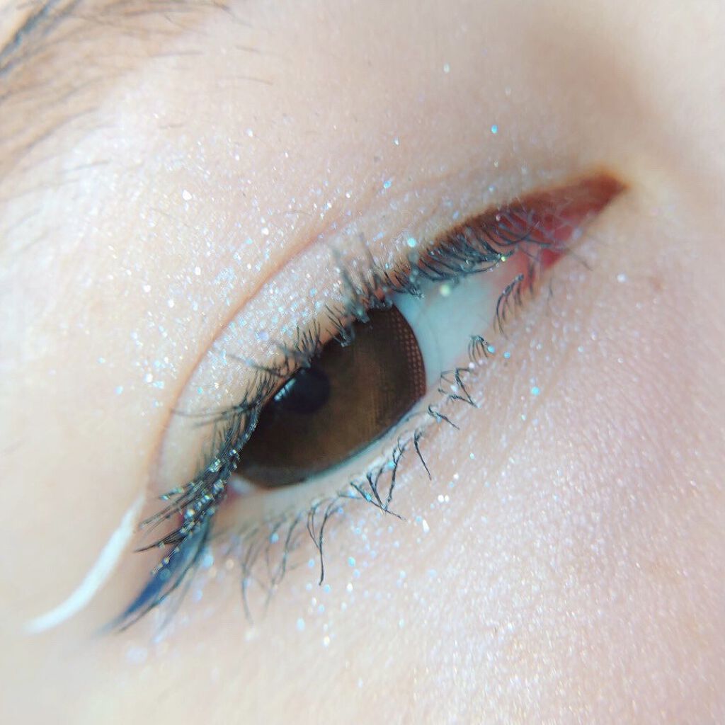 ラスティングリキッドアイライナー ＥＸ 03 洗練ネイビーブルー/パワーインメイク/リキッドアイライナーを使ったクチコミ（3枚目）