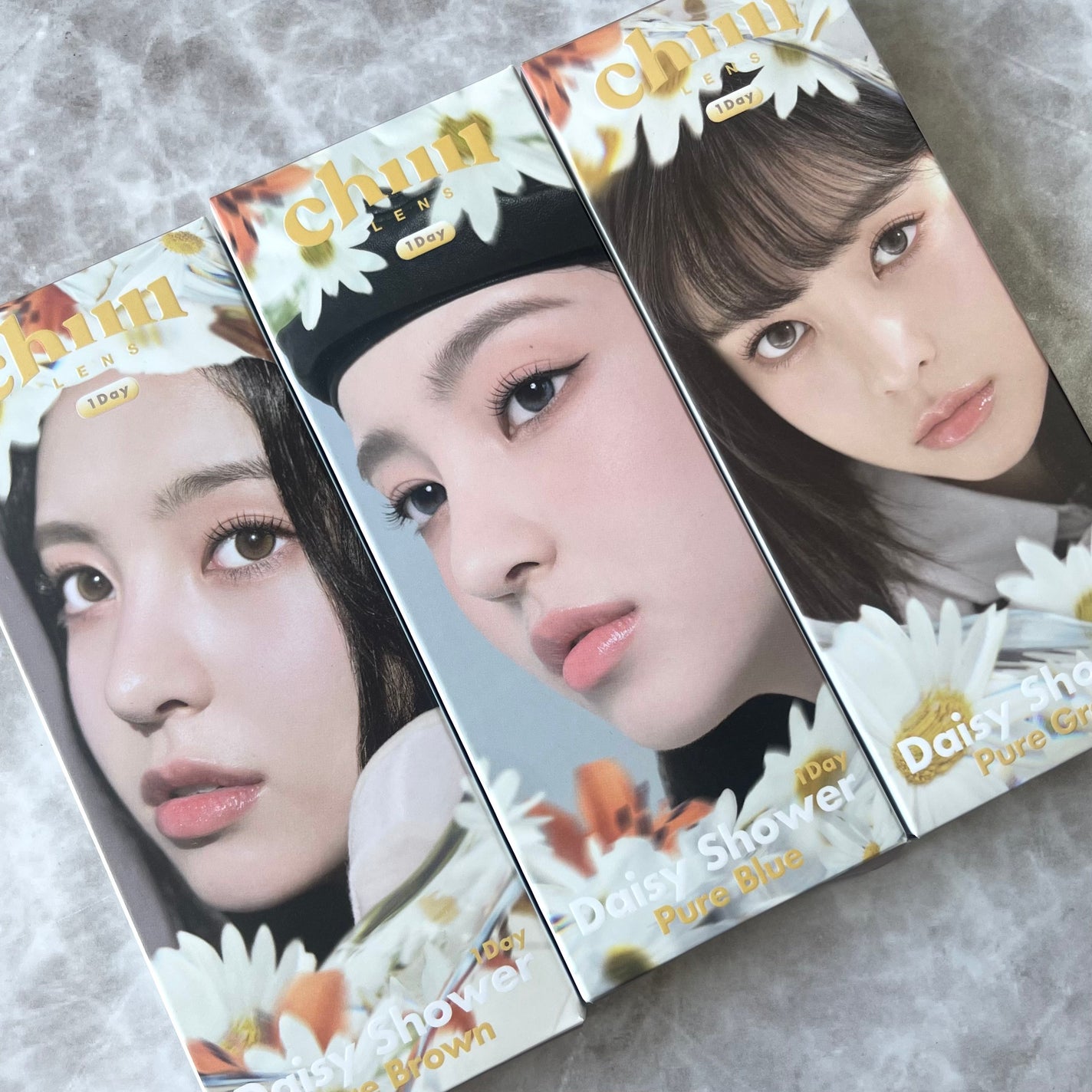 Daisy Shower 1Day/chuu LENS/ワンデー(1DAY)カラコンを使ったクチコミ(7枚目)