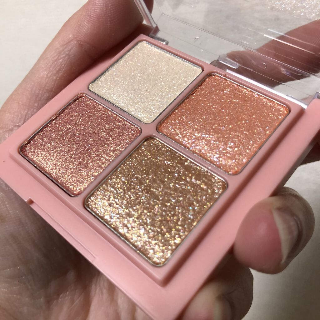 ネオンムーンベターザンアイズ  #04 Dry Evening Promise/rom&nd/アイシャドウパレットを使ったクチコミ（3枚目）