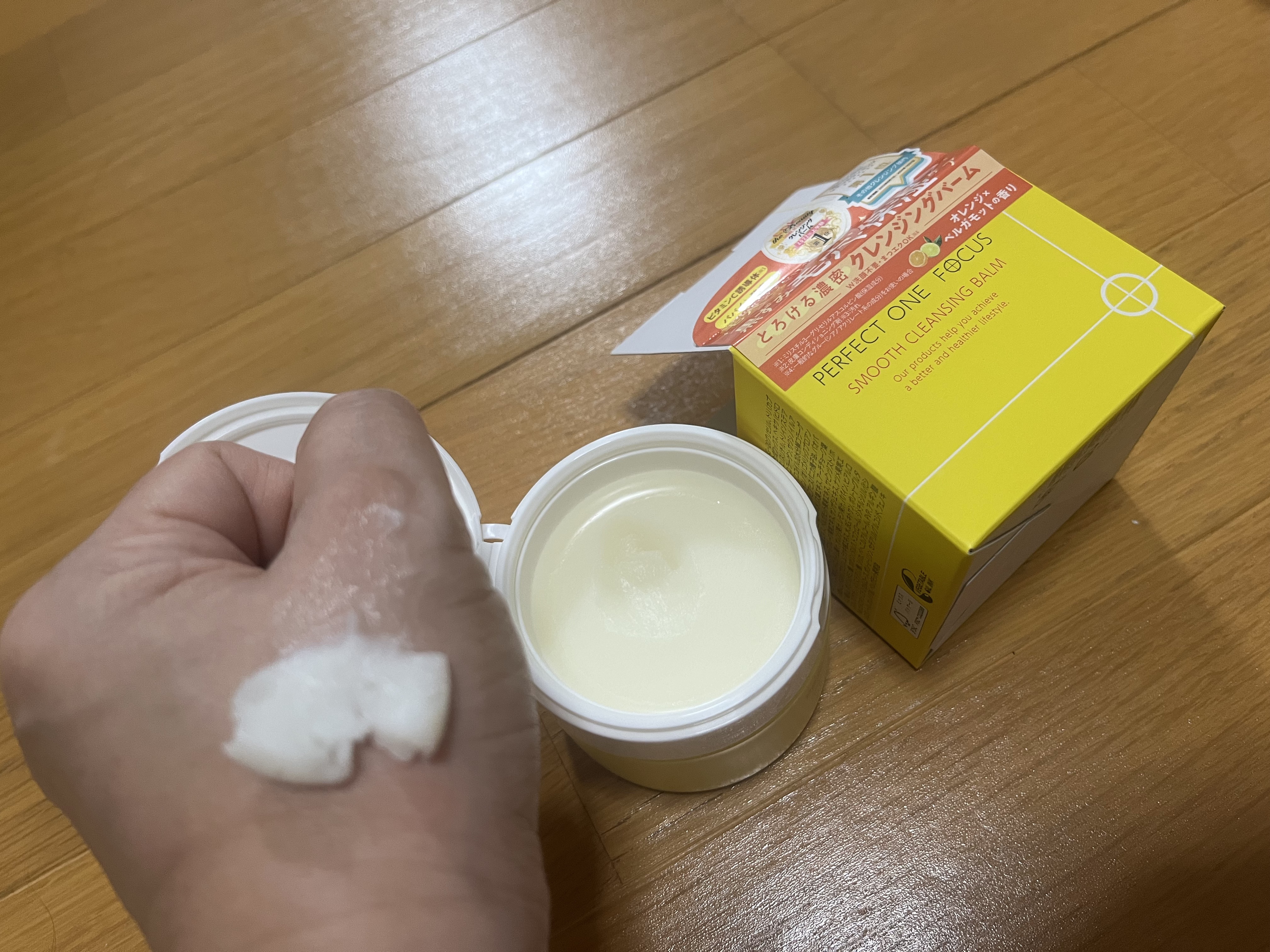 スムースクレンジングバーム/PERFECT ONE  FOCUS/クレンジングバームを使ったクチコミ（3枚目）