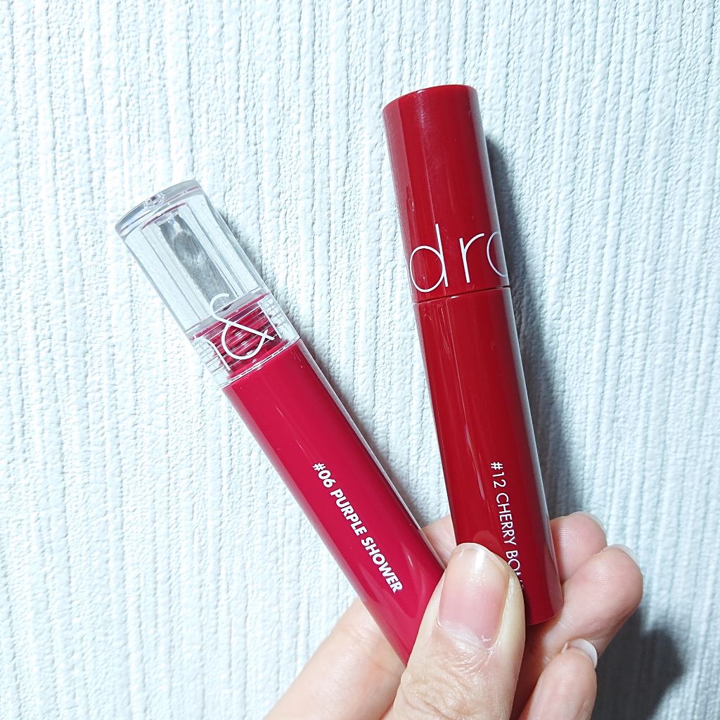 グラスティングウォーターティント/rom&nd/リップティントを使ったクチコミ（1枚目）