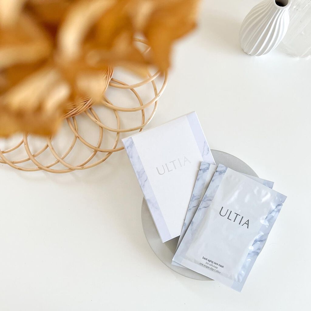 back aging care mask/ULTIA/シートマスク・パックを使ったクチコミ(1枚目)