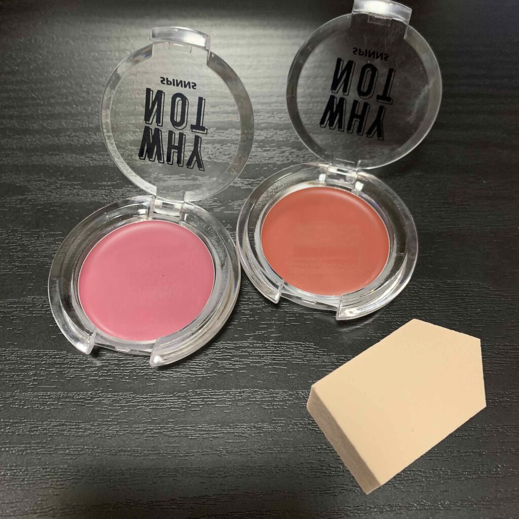 WHY NOT SPINNS クリームチーク/DAISO/ジェル・クリームチークを使ったクチコミ(1枚目)