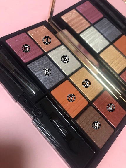 2020 ホリデー アイシャドウ コンパクト/SUQQU/アイシャドウパレットを使ったクチコミ(2枚目)