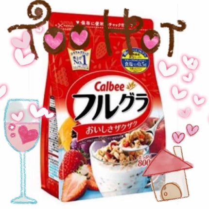 フルグラ® プレーン味 800g/カルビー/グラノーラを使ったクチコミ(1枚目)