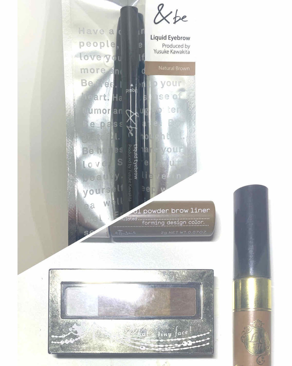 チップオン アイブロー/ettusais/パウダーアイブロウを使ったクチコミ（1枚目）