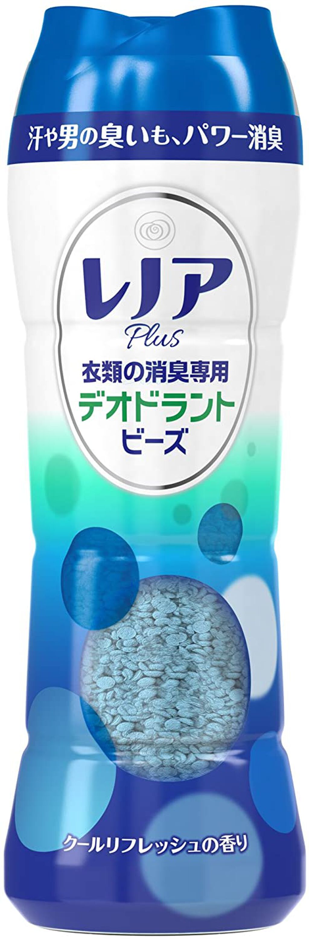 レノアプラス 衣類の消臭専用デオドラントビーズ クールリフレッシュの香り 520ml