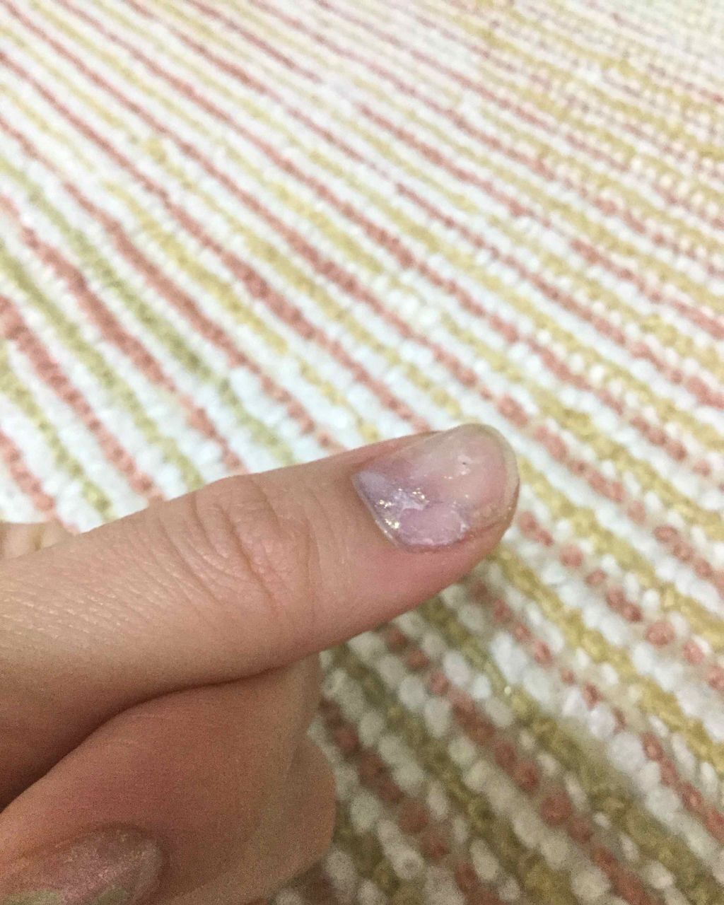 剥がせるベースコート (ピールオフベースコート)/crayontouch-me/ネイルベースコートを使ったクチコミ（2枚目）