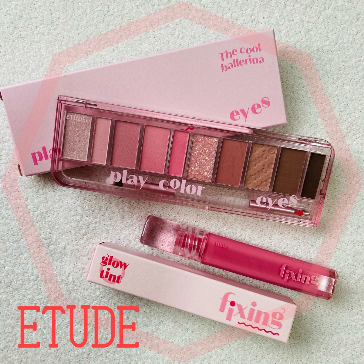 プレイカラー アイシャドウ/ETUDE/アイシャドウパレットを使ったクチコミ（1枚目）