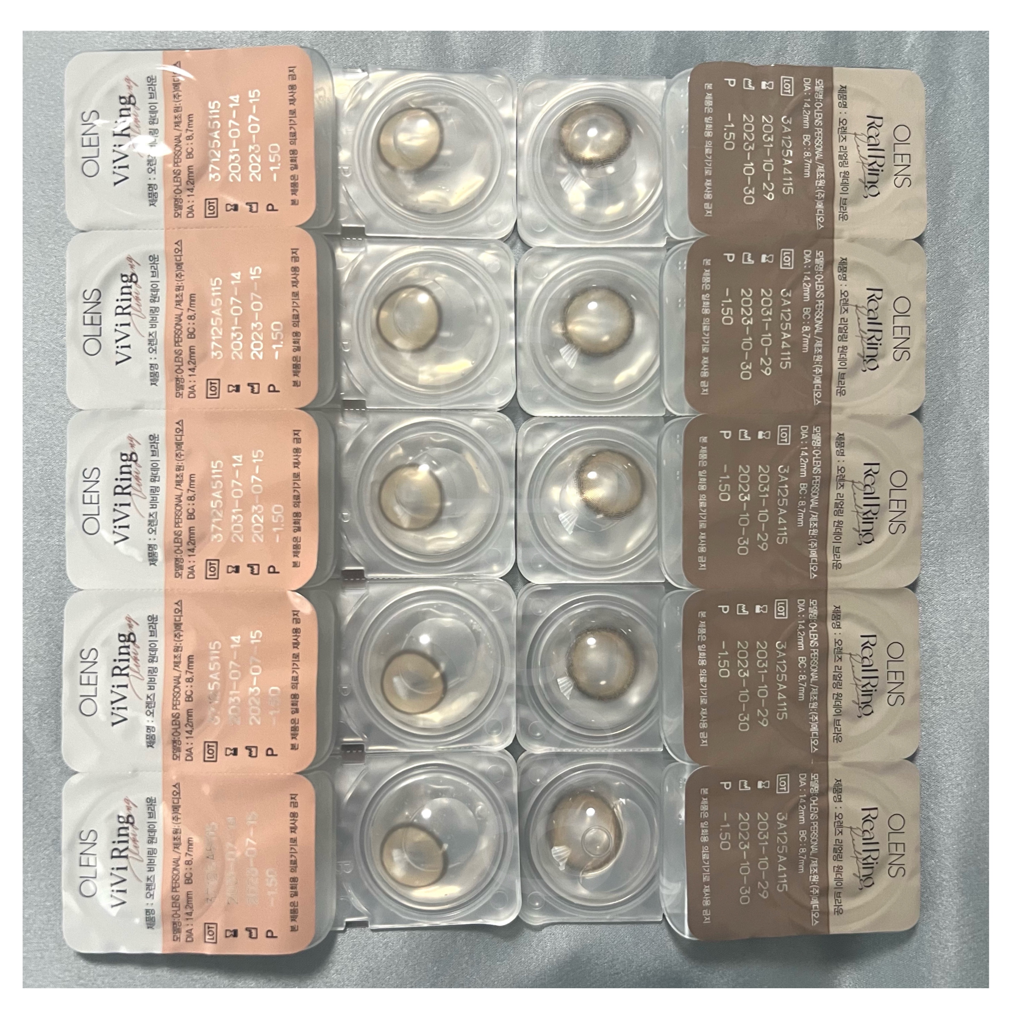 Real Ring 1day/OLENS/ワンデー（１DAY）カラコンを使ったクチコミ（3枚目）