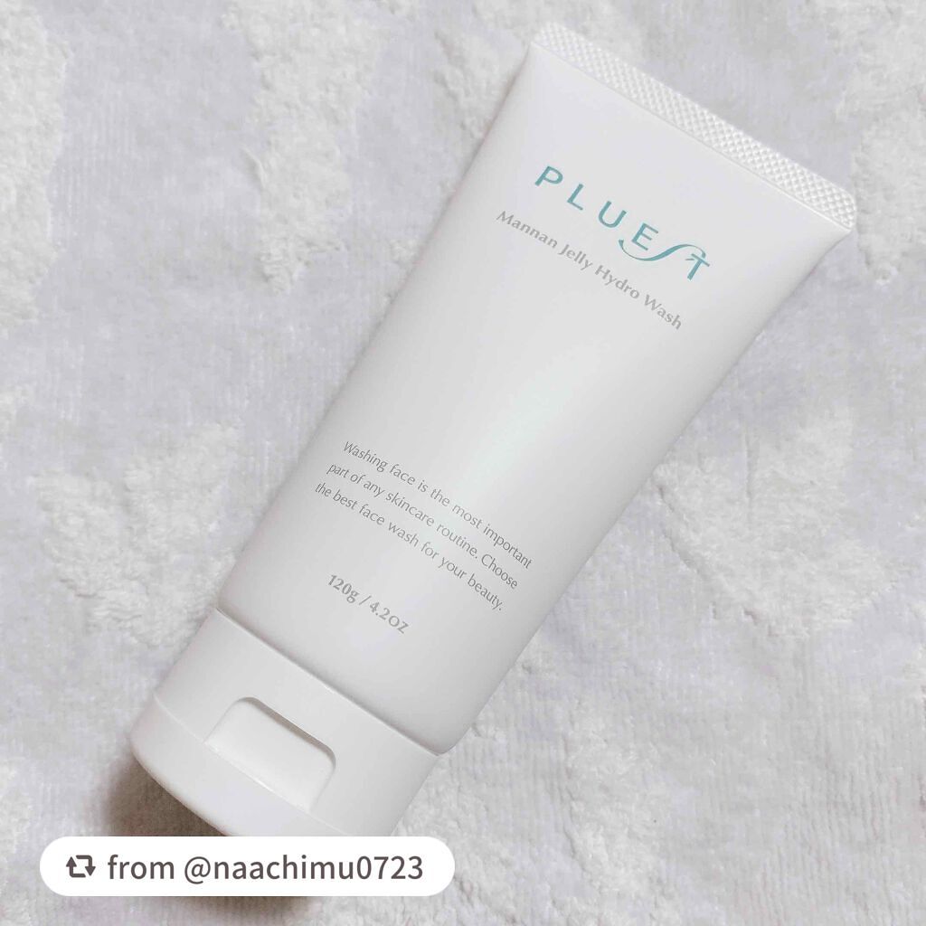 マンナンジェリーハイドロウォッシュ/PLUEST/洗顔料を使ったクチコミ(1枚目)