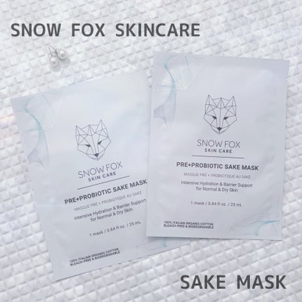 SAKE マスク/SNOW FOX SKINCARE/シートマスク・パックを使ったクチコミ(1枚目)