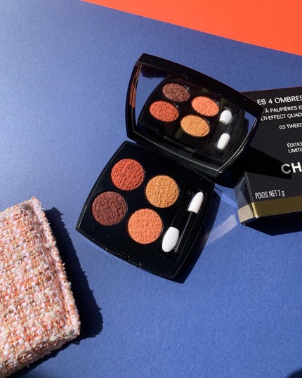 レ キャトル オンブル ツイード/CHANEL/アイシャドウパレットを使ったクチコミ(1枚目)