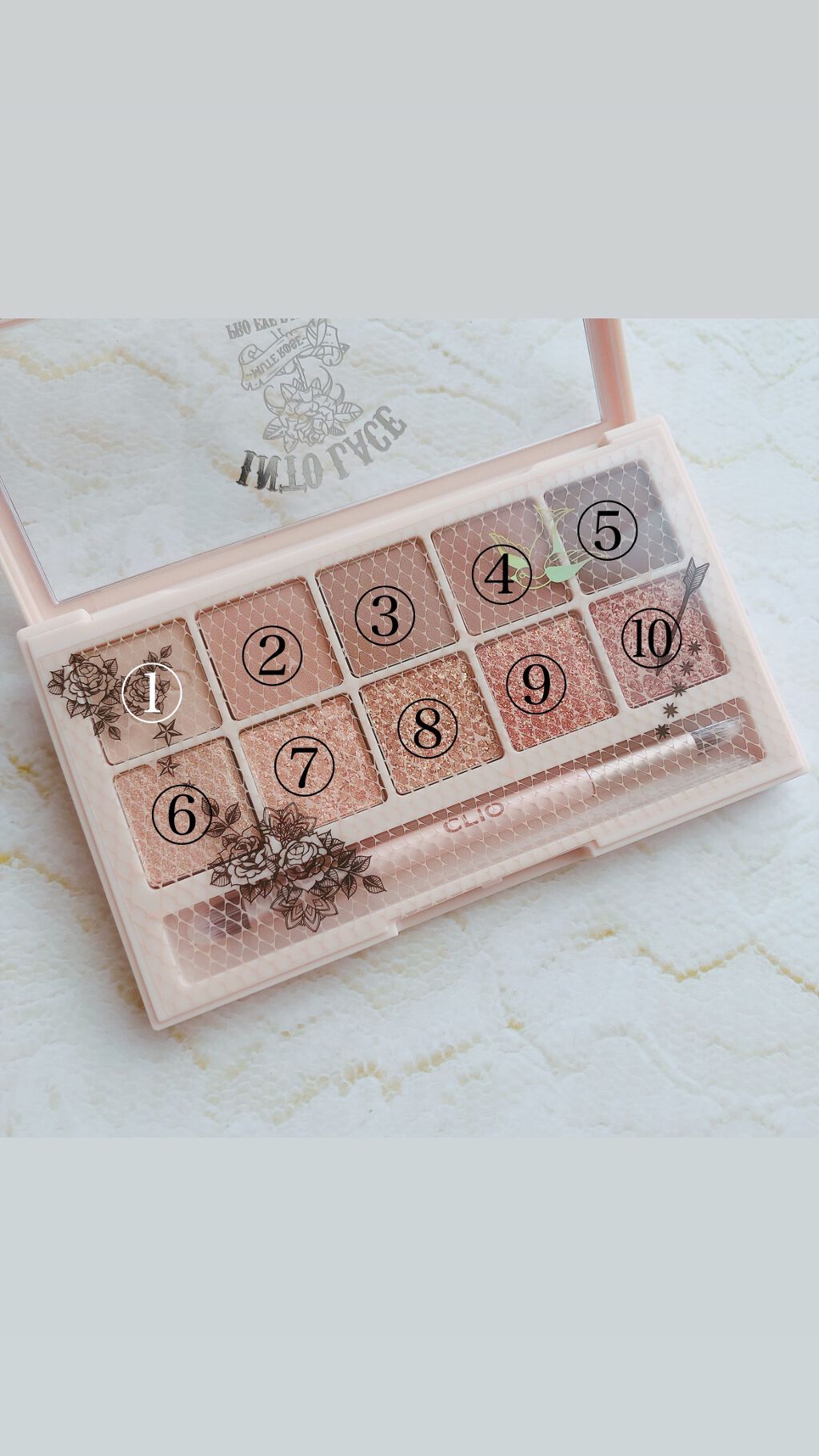 プロ アイ パレット/CLIO/アイシャドウパレットを使ったクチコミ(2枚目)