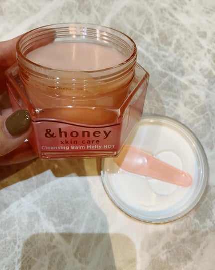&honey クレンジングバーム メルティ ホット/&honey/クレンジングバームを使ったクチコミ(2枚目)