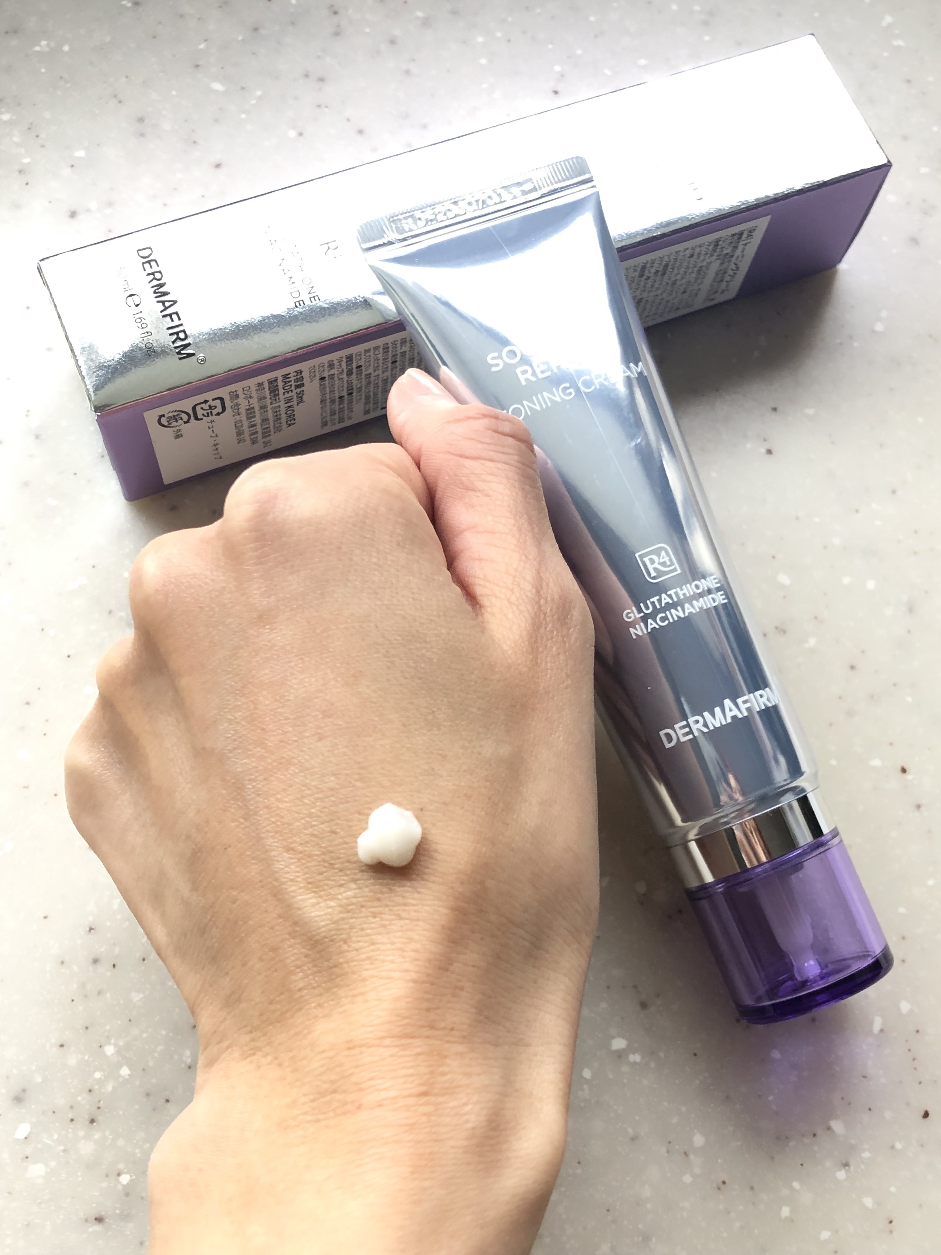 スージングリペア　トーニングクリーム/ダーマファーム/フェイスクリームを使ったクチコミ（2枚目）