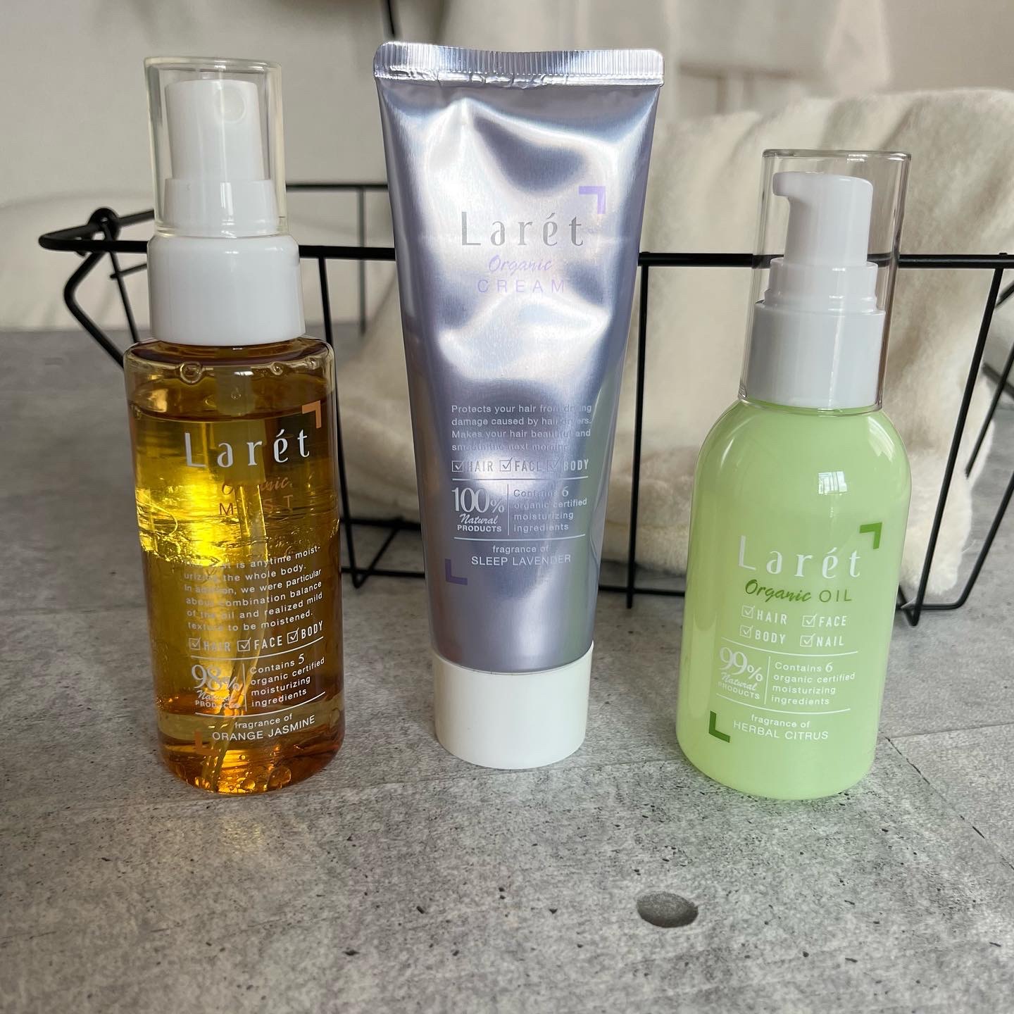 オーガニッククリーム/Laret/ヘアワックス・クリームを使ったクチコミ（1枚目）