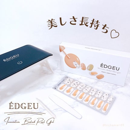 EDGEU ジェルネイルシール/EDGEU/ネイルシールを使ったクチコミ(1枚目)