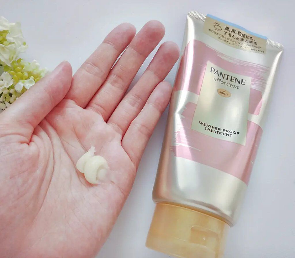 パンテーン エフォートレス ウェザープルーフ トリートメント /パンテーン/洗い流すヘアトリートメントを使ったクチコミ（2枚目）