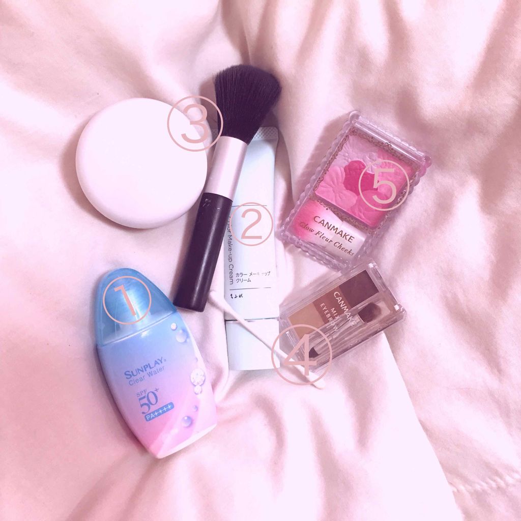 グロウフルールチークス/キャンメイク/パウダーチークを使ったクチコミ(2枚目)