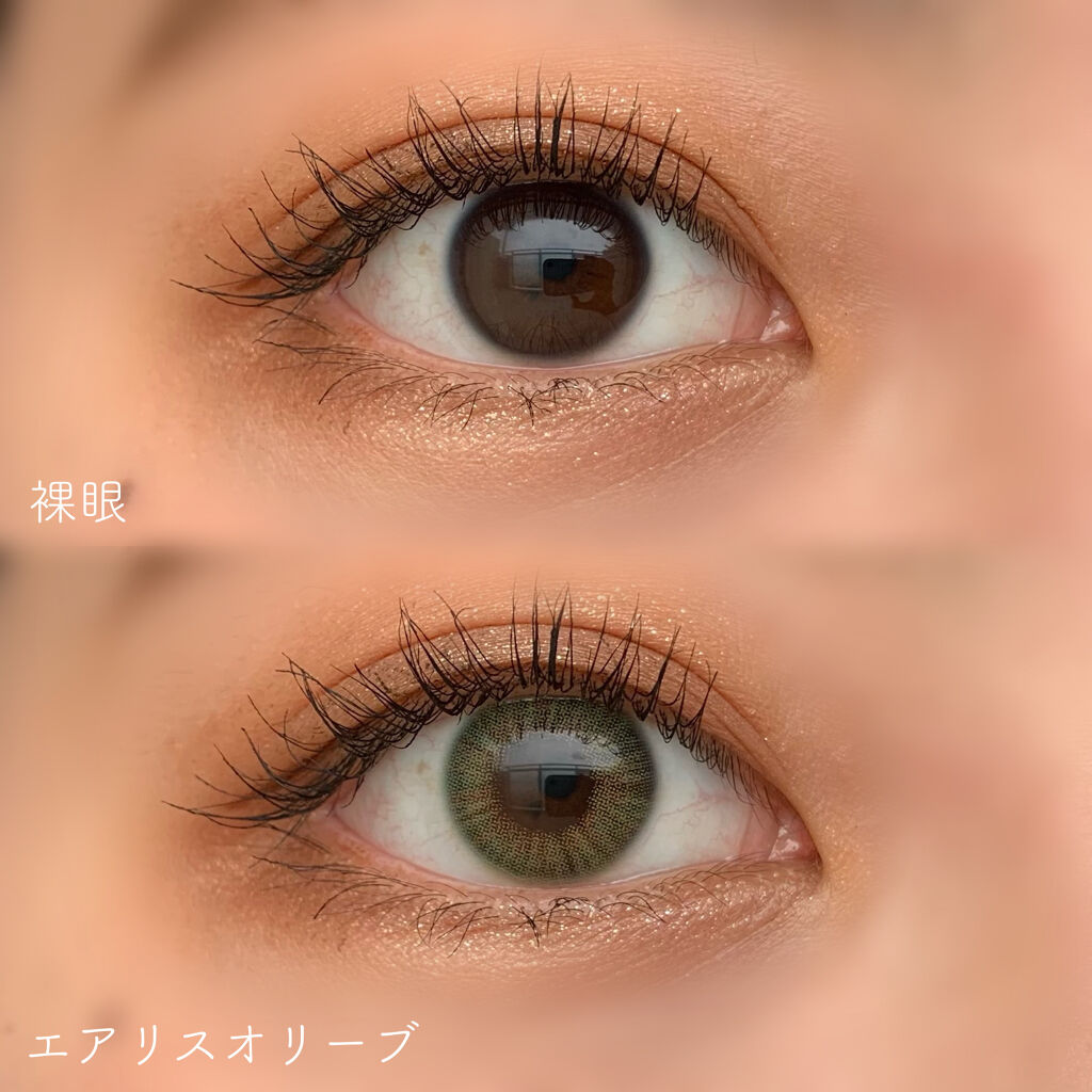 エアリス(Heiress)/OLOLA/カラーコンタクトレンズを使ったクチコミ（2枚目）