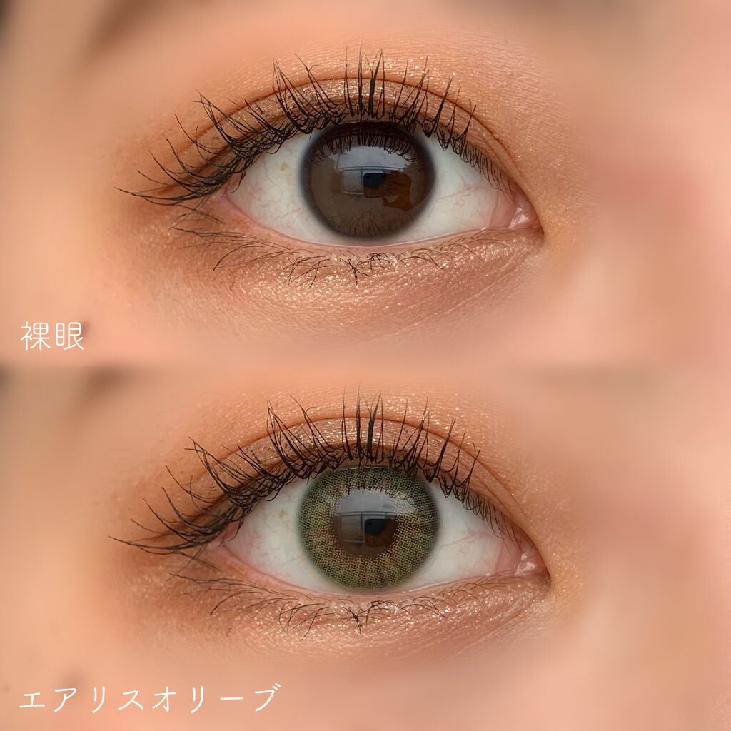エアリス(Heiress)/OLOLA/カラーコンタクトレンズを使ったクチコミ(2枚目)