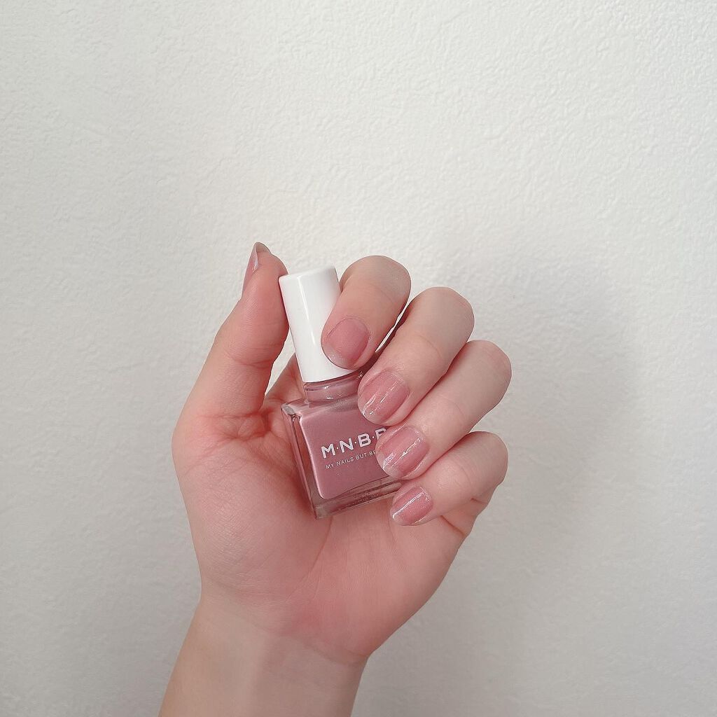 パーフェクトネイルコート カラー/M･N･B･B/オールインワンネイルを使ったクチコミ（2枚目）