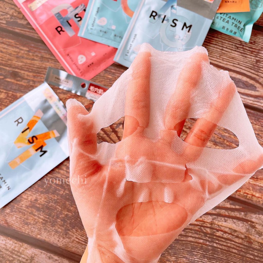 ディープケアマスク ビタミン/RISM/シートマスク・パックを使ったクチコミ（2枚目）