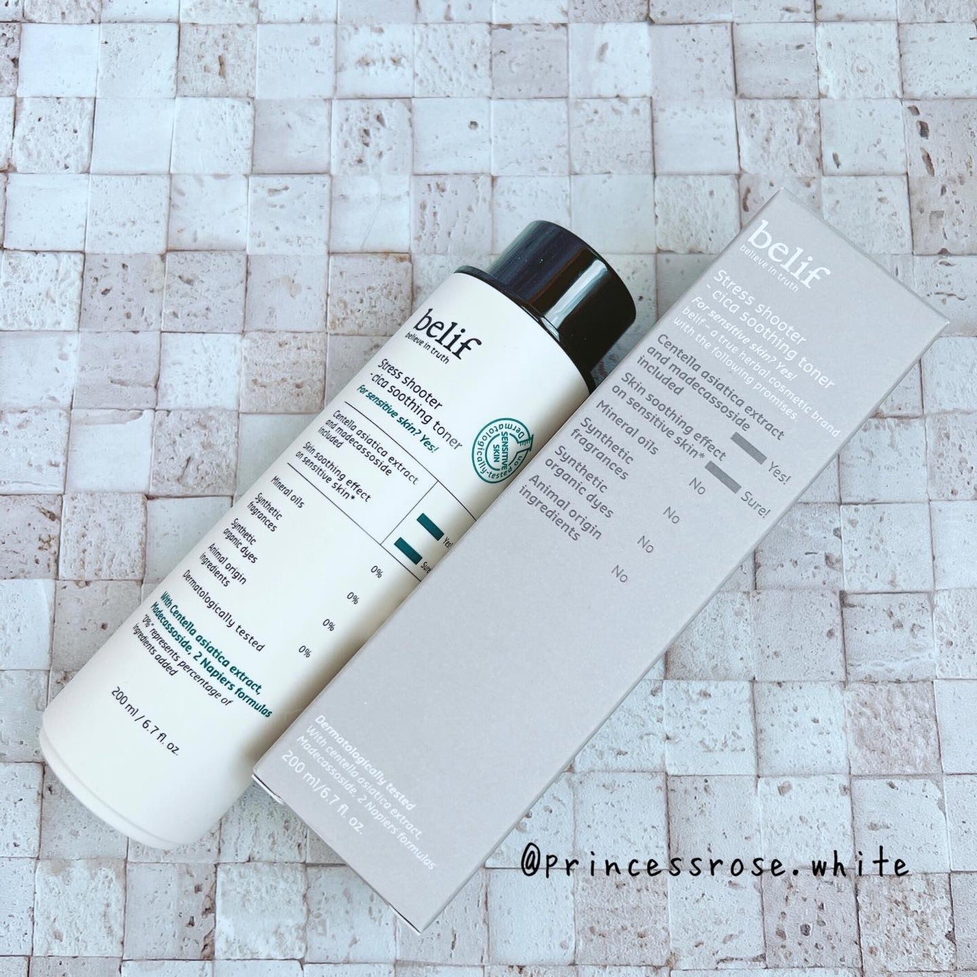 ストレスシューターシカスージングトナー /belif/化粧水を使ったクチコミ(5枚目)